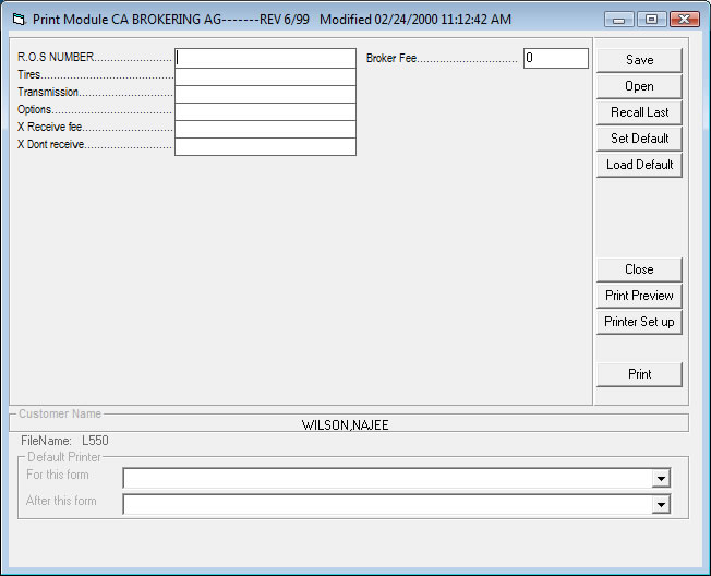 forms and contracts