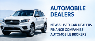 Automobile dealer software for new and used car dealers, finance companies and automobile brokers